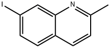 Quinoline, 7-iodo-2-methyl- Struktur