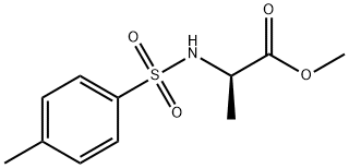 D-Alanine, N-[(4-methylphenyl)sulfonyl]-, methyl ester Struktur