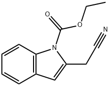 1H-Indole-1-carboxylic acid, 2-(cyanomethyl)-, ethyl ester