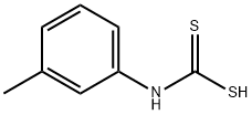 Carbamodithioic acid, (3-methylphenyl)- (9CI) Struktur