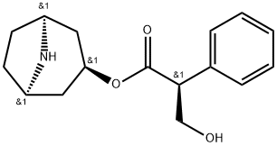 (S)-α-ヒドロキシメチルベンゼン酢酸(1R,5S)-8-アザビシクロ[3.2.1]オクタン-3α-イル