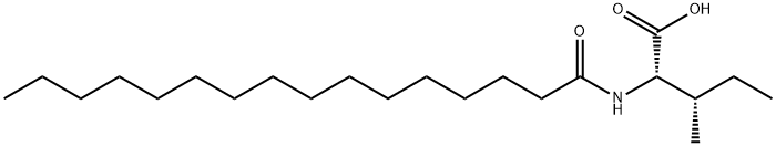 Palmitoyl Isoleucine 結構式