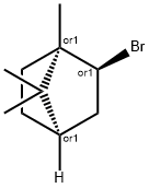 Bicyclo[2.2.1]heptane, 2-bromo-1,7,7-trimethyl-, (1R,2S,4R)-rel- Struktur