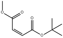 (2Z)-1-(1,1-Dimethylethyl)-2-butenedioic Acid 4-Methyl Ester, 55556-65-5, 結構式