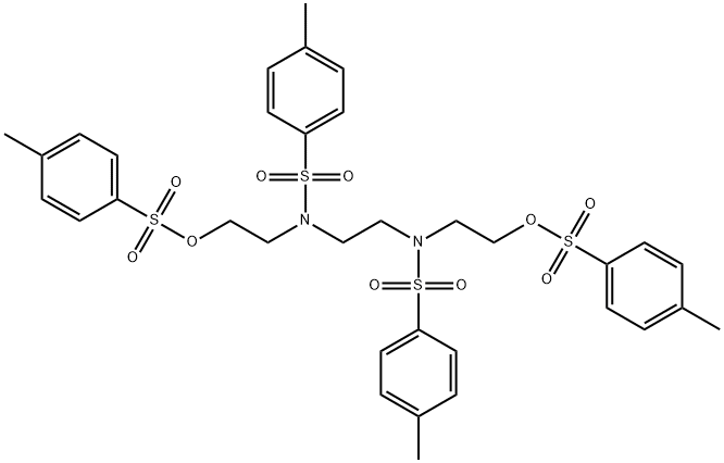 Benzenesulfonamide, N,N'-1,2-ethanediylbis[4-methyl-N-[2-[[(4-methylphenyl)sulfonyl]oxy]ethyl]-