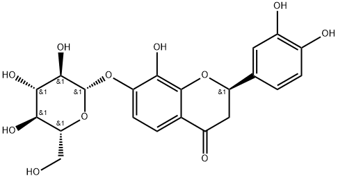 Flavomarein，2R-3',4',8-Trihydroxyflavanone-7-O-glucoside