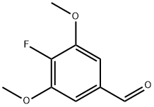 Benzaldehyde, 4-fluoro-3,5-dimethoxy- Struktur