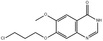 4(3H)-Quinazolinone, 7-(3-chloropropoxy)-6-methoxy- Struktur