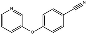 4-(pyridin-3-yloxy)benzonitrile Struktur