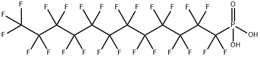 Phosphonic acid, (pentacosafluorododecyl)- (9CI) Struktur