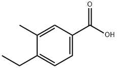 Benzoic acid, 4-ethyl-3-methyl- Struktur