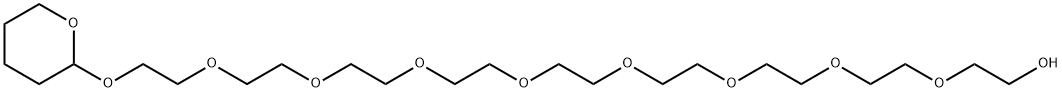 THP-PEG9-OH Struktur