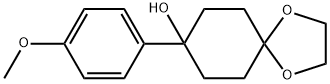 1,4-Dioxaspiro[4.5]decan-8-ol, 8-(4-methoxyphenyl)-