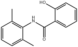 Benzamide, N-(2,6-dimethylphenyl)-2-hydroxy- Struktur