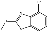 Benzothiazole, 4-bromo-2-methoxy- Struktur