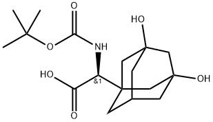 Tricyclo[3.3.1.13,7]decane-1-acetic acid, α-[[(1,1-diMethylethoxy)carbonyl]aMino]-3,5-dihydroxy-, (αS)-