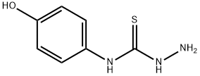 Hydrazinecarbothioamide, N-(4-hydroxyphenyl)- Struktur