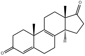 Androsta-4,8(9)-diene-3,17-dione Struktur