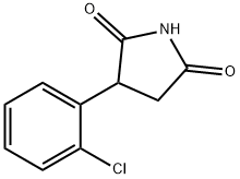 3-(2-Chlorophenyl)-2,5-pyrrolidinedione Struktur