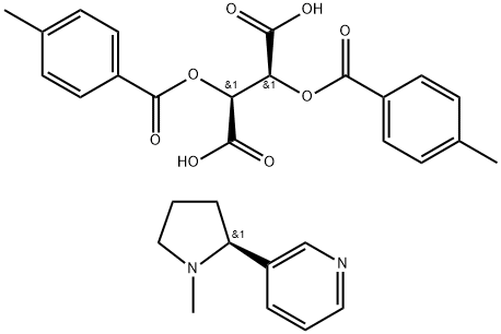 (-)-Nicotine (+)-O,O’-Di-p-toluoyl-D-tartaric Acid