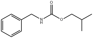 Carbamic acid, N-(phenylmethyl)-, 2-methylpropyl ester Structure