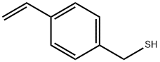 Benzenemethanethiol, 4-ethenyl- Struktur