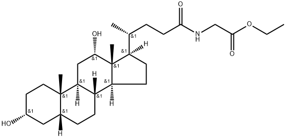 ethyl glycodeoxycholate Struktur