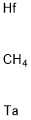 Hafnium carbide (HfC), solid soln. with tantalum carbide (TaC) Structure