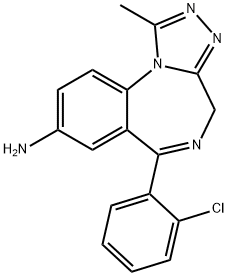 8-Aminoclonazolam Struktur