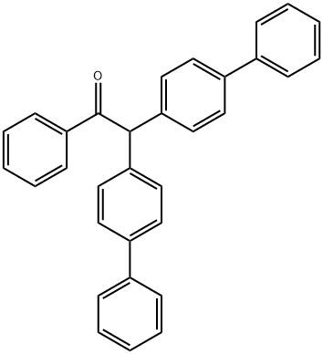 Ethanone, 2,2-bis([1,1'-biphenyl]-4-yl)-1-phenyl- Struktur