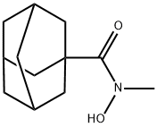 (3r,5r,7r)-N-hydroxy-N-methyladamantane-1-carboxamide Struktur