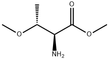 L-Threonine, O-methyl-, methyl ester Struktur