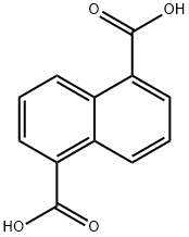 naphthalene-1,5-dicarboxylic acid Struktur