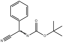 Carbamic acid, N-(cyanophenylmethylene)-, 1,1-dimethylethyl ester