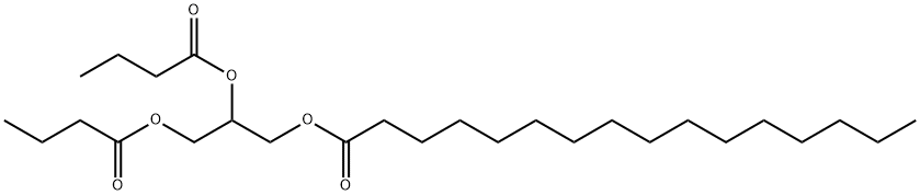 1,2-Dibutyryl-3-Palmitoyl-rac-glycerol Struktur