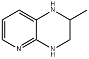 Pyrido[2,3-b]pyrazine, 1,2,3,4-tetrahydro-2-methyl- Struktur