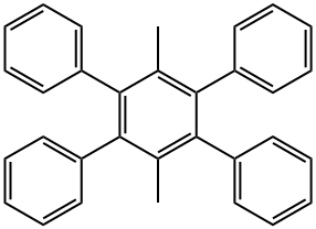 3',6'-dimethyl-4',5'-diphenyl-1,1':2',1''-terphenyl Struktur