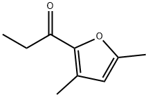 1-Propanone, 1-(3,5-dimethyl-2-furanyl)- Struktur