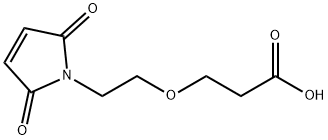 Mal-PEG1-acid Struktur