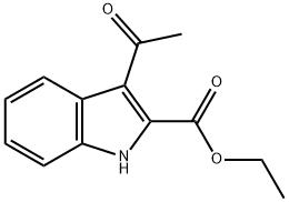 1H-Indole-2-carboxylic acid, 3-acetyl-, ethyl ester