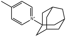 1-(Adamantan-1-yl)-4-methylpyridin-1-ium bromide Struktur