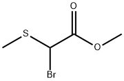 methyl 2-bromo-2-(methylsulfanyl)acetate Struktur