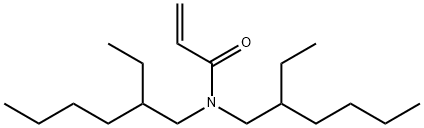 2-Propenamide, N,N-bis(2-ethylhexyl)- Struktur