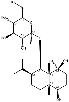 Ophiopogonoside A Struktur