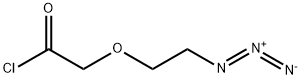 Azido-PEG1-CH2COO-Cl Struktur