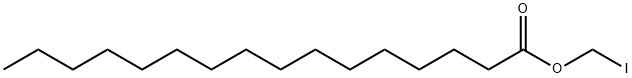 Hexadecanoic acid, iodomethyl ester Struktur