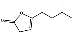 Annonacin Impurity 1 (5-(3-Methyl-butyl)-3H-furan-2-one) Struktur