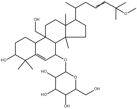 3β,7β,19-Trihydroxy-25-methoxycucurbita-5,23-diene 7-O-glucoside