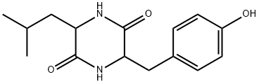 Cyclo(Tyr-Leu) Struktur