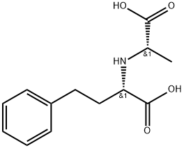 (αS)-α-[[(1S)-1-Carboxyethyl]amino]benzenebutanoic Acid Struktur